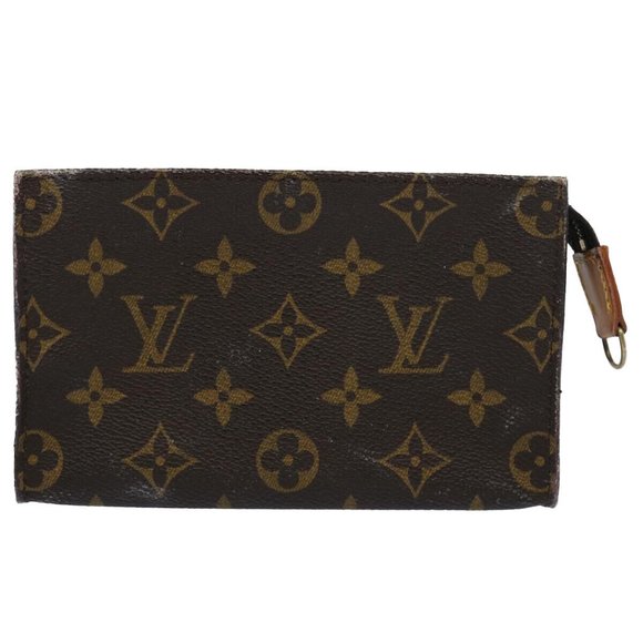 LOUIS VUITTON Monogram Bucket PM Accessory Pouch LV Auth - Picture 1 of 16